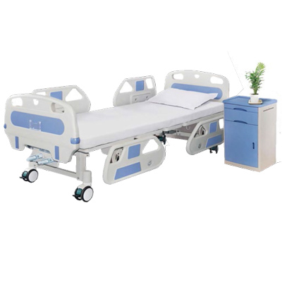 上海躍進(jìn)01D手搖式病床病人醫(yī)療升降護(hù)理床